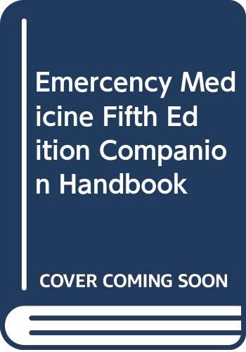 Stock image for Emercency Medicine Fifth Edition Companion Handbook for sale by HPB-Red