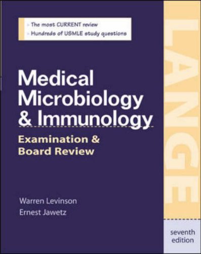 Stock image for Medical Microbiology & Immunology: Examination & Board Review for sale by ThriftBooks-Dallas