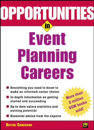 Imagen de archivo de Opportunities in Event Planning Careers a la venta por Wonder Book