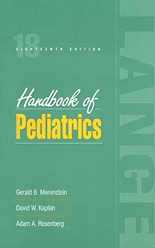 9780071383639: Handbook of Pediatrics