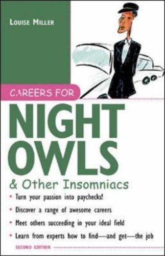 Beispielbild fr Careers for Night Owls and Other Insomniacs zum Verkauf von Better World Books