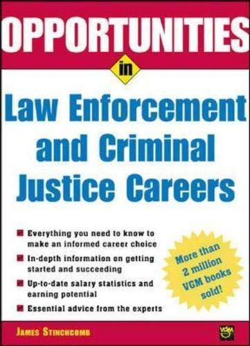 Stock image for Opportunities in Law Enforcement and Criminal Justice Careers Rev for sale by Hawking Books