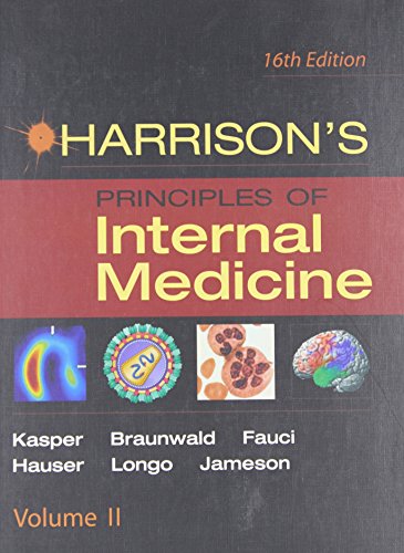 Imagen de archivo de Harrison's Principles of Internal Medicine, Volume 2 a la venta por Better World Books