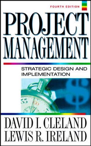 Imagen de archivo de Project Management a la venta por ThriftBooks-Atlanta