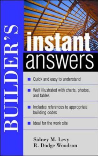 Stock image for Builder's Instant Answers for sale by ThriftBooks-Atlanta