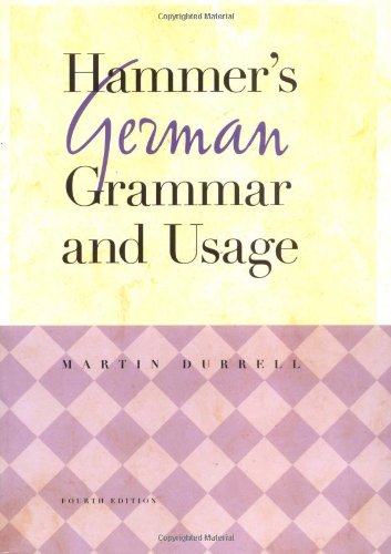 Imagen de archivo de Hammer's German Grammar and Usage a la venta por HPB-Red