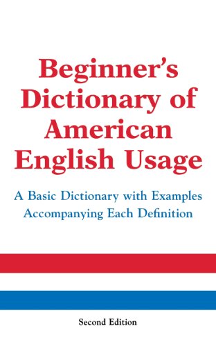 Imagen de archivo de Beginner's Dictionary of American English Usage, Second Edition a la venta por Wonder Book