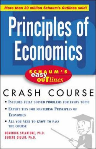 Stock image for Schaum's Easy Outline of Principles of Economics for sale by SecondSale