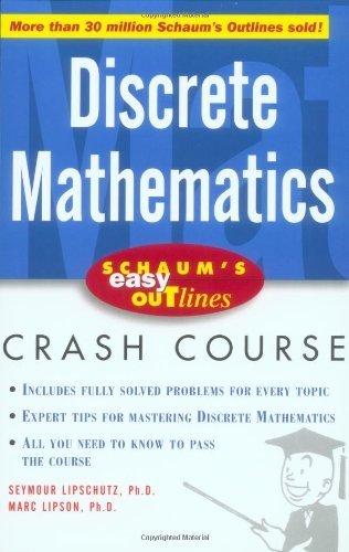 Stock image for Schaum's Easy Outline of Discrete Mathematics: Based on Schaum's Outline of Theory and Problems of Discrete Mathematics (Schaum's Easy Outlines) for sale by AwesomeBooks