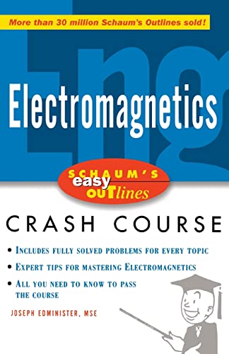 Beispielbild fr Schaum's Easy Outline of Electromagnetics zum Verkauf von Better World Books