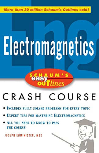 9780071398794: Schaum's Easy Outline of Electromagnetics (SCHAUMS' ENGINEERING)