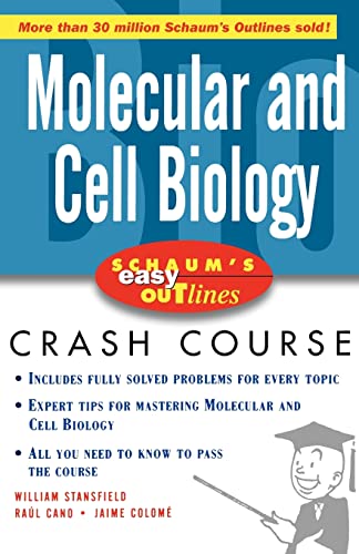 9780071398817: Schaum's Easy Outlines Molecular and Cell Biology: Based on Schaum's Outline of Theory and Problems of Molecular and Cell Biology (Schaum's Easy Outline Series)