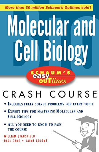 Imagen de archivo de Schaum's Easy Outline Molecular and Cell Biology a la venta por Better World Books: West