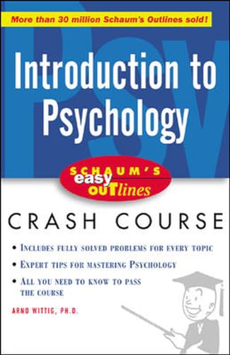 Imagen de archivo de Schaum's Easy Outline of Introduction to Psychology a la venta por SecondSale