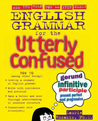 9780071399227: English Grammar for the Utterly Confused (STUDY GUIDE)