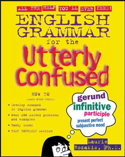 9780071399227: English Grammar for the Utterly Confused (STUDY GUIDE)