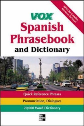 Stock image for Vox Spanish Phrasebook And Dictionary for sale by SecondSale