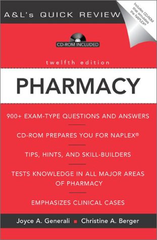 Beispielbild fr Pharmacy : 1000 Questions and Answers zum Verkauf von Better World Books