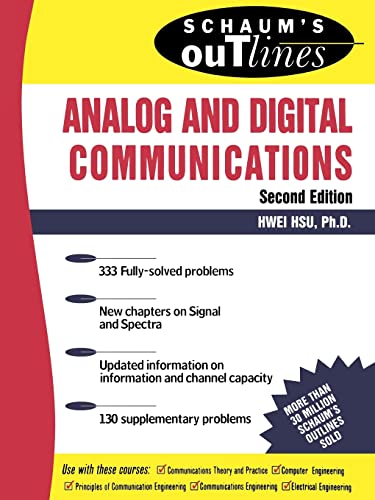 Stock image for Analog and Digital Communications (Schaum's Outlines) for sale by Goodwill of Colorado