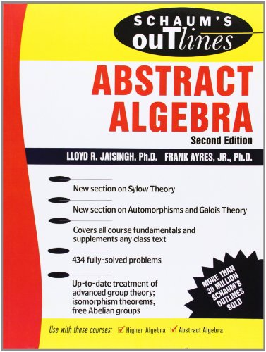 Stock image for Schaum's Outline of Theory and Problems of Abstract Algebra for sale by Blackwell's