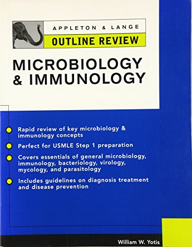 Stock image for Appleton and Lange Outline Review Of Microbiology and Immunology for sale by a2zbooks