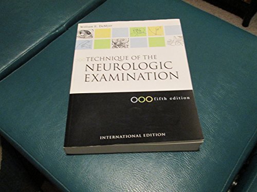 Beispielbild fr Technique of the Neurologic Examination : A Programmed Text zum Verkauf von Better World Books