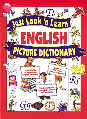 Beispielbild fr Just Look 'n Learn English Picture Dictionary zum Verkauf von Books From California