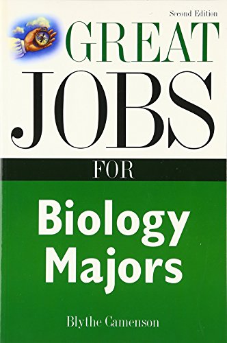 Imagen de archivo de Great Jobs for Biology Majors a la venta por Read&Dream