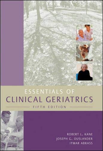 Stock image for Essentials of Clinical Geriatrics for sale by Better World Books