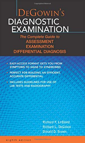 DeGowin's Diagnostic Examination (9780071409230) by LeBlond,Richard; DeGowin,Richard; Brown,Donald