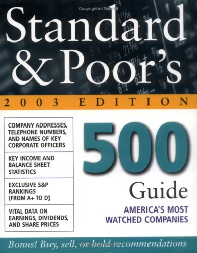 Stock image for Standard & Poor's 500 Guide for sale by ThriftBooks-Atlanta