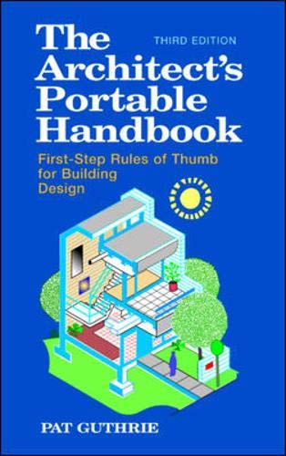 Imagen de archivo de Architect's Portable Handbook a la venta por Ergodebooks