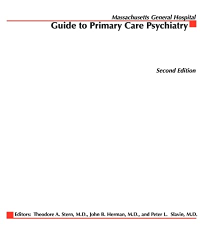 Imagen de archivo de Massachusetts General Hospital Guide to Primary Care Psychiatry, Second Edition a la venta por HPB-Red