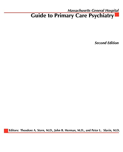 Stock image for Massachusetts General Hospital Guide to Primary Care Psychiatry for sale by PBShop.store US
