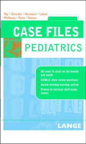 Imagen de archivo de Case Files Pediatrics (Lange Case Files Series) a la venta por Books From California