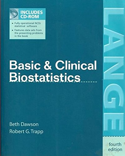 9780071410182: BASIC+CLINICAL BIOSTATISTICS-T