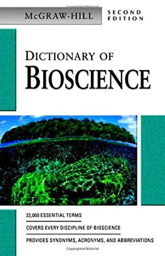 9780071410434: Dictionary of Bioscience