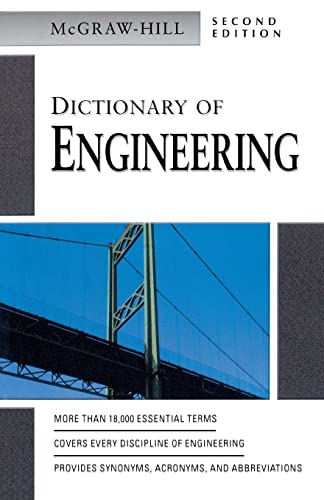 Stock image for Dictionary of Engineering for sale by Better World Books