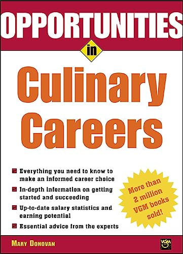 9780071411486: Opportunities in Culinary Careers (Opportunities in...Series)