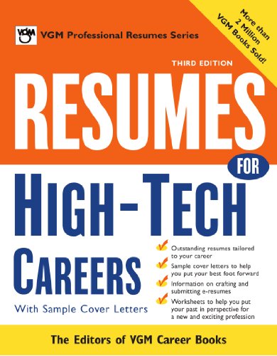 Stock image for Resumes for High Tech Careers for sale by Better World Books