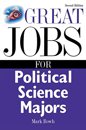 Imagen de archivo de Great Jobs for Political Science Majors a la venta por Wonder Book