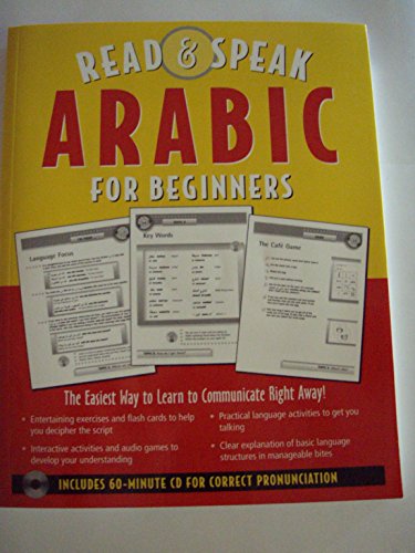 Imagen de archivo de Read and Speak Arabic for Beginners a la venta por Better World Books