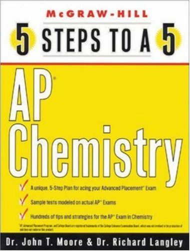 Stock image for 5 Steps to a 5: AP Chemistry for sale by Wonder Book