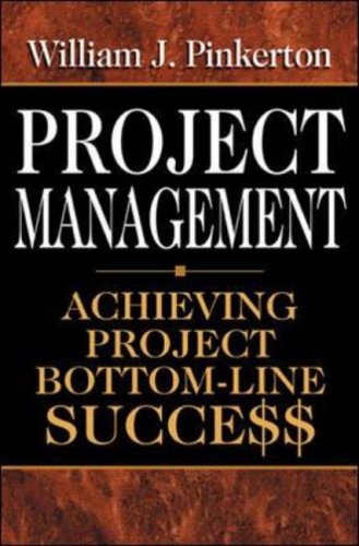 9780071412810: Project Management: Achieving Project Bottom-Line Succe$$ (MECHANICAL ENGINEERING)