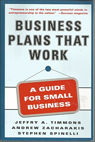 9780071412872: Business Plans that Work