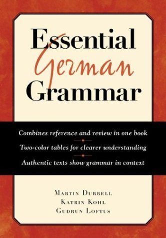 Beispielbild fr Essential German Grammar zum Verkauf von Better World Books