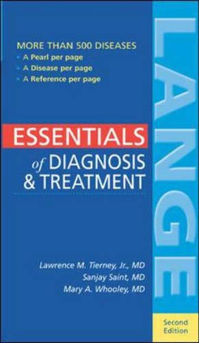Imagen de archivo de Essentials of Diagnosis & Treatment, 2nd ed. (Book & PDA Combo) a la venta por dsmbooks