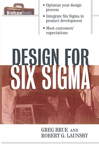 9780071413763: Design for Six Sigma (Briefcase Books Series)