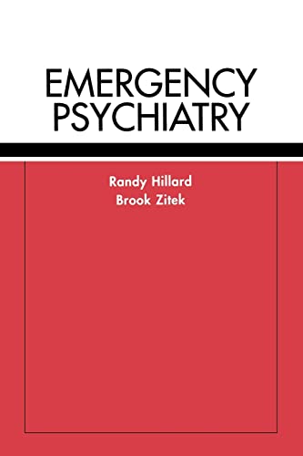Imagen de archivo de Emergency Psychiatry a la venta por Books From California