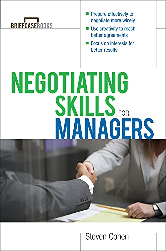 9780071415453: Negotiating Skills for Managers